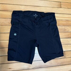 Athleta Women's Midnight Black Athletic Shorts